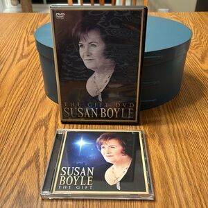 Susan Boyle The Gift CD and The Gift DVD Bundle